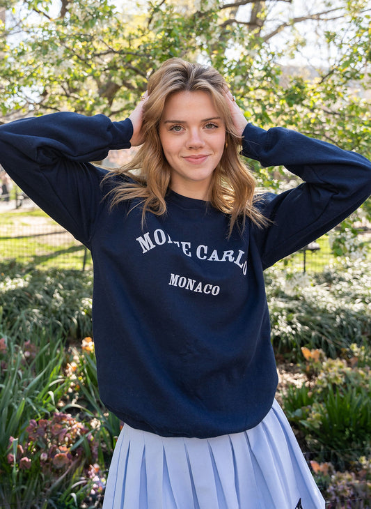 Monte Carlo Monaco Crewneck Sweatshirt